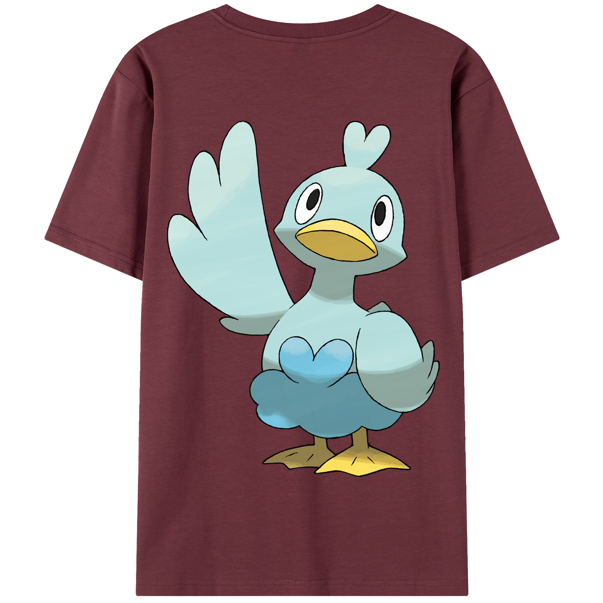 （画像用） ポケットモンスター Pokémon 綿100％半袖Tシャツ（背面プリント）